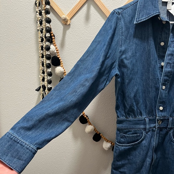 COS Structured Denim Shirt Dress - Picture 3 of 10